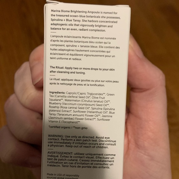 2/$22✨ Earth Harbor Marina Brightening Ampoule - Picture 9 of 10